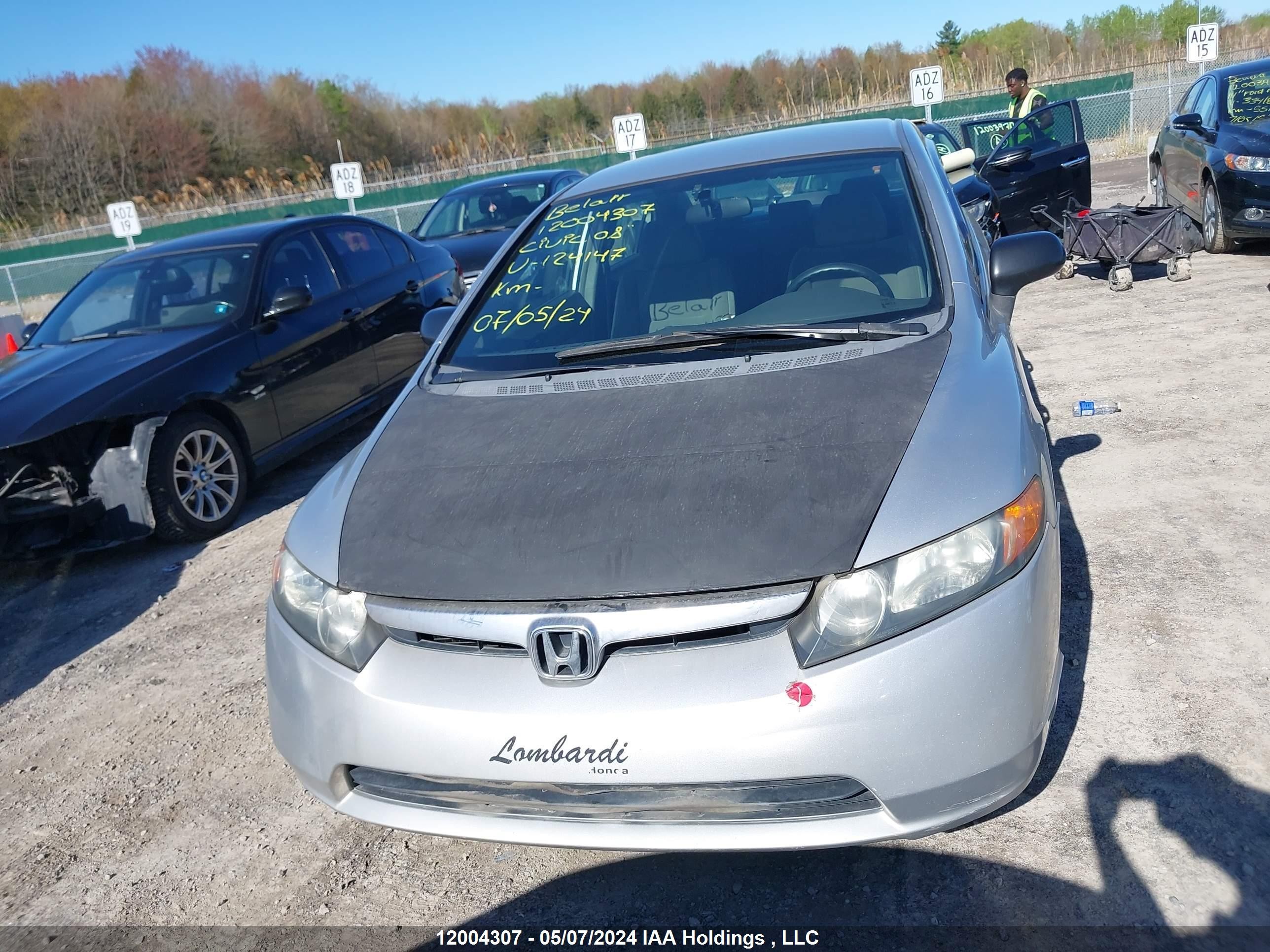 Photo 11 VIN: 2HGFA16418H124147 - HONDA CIVIC 