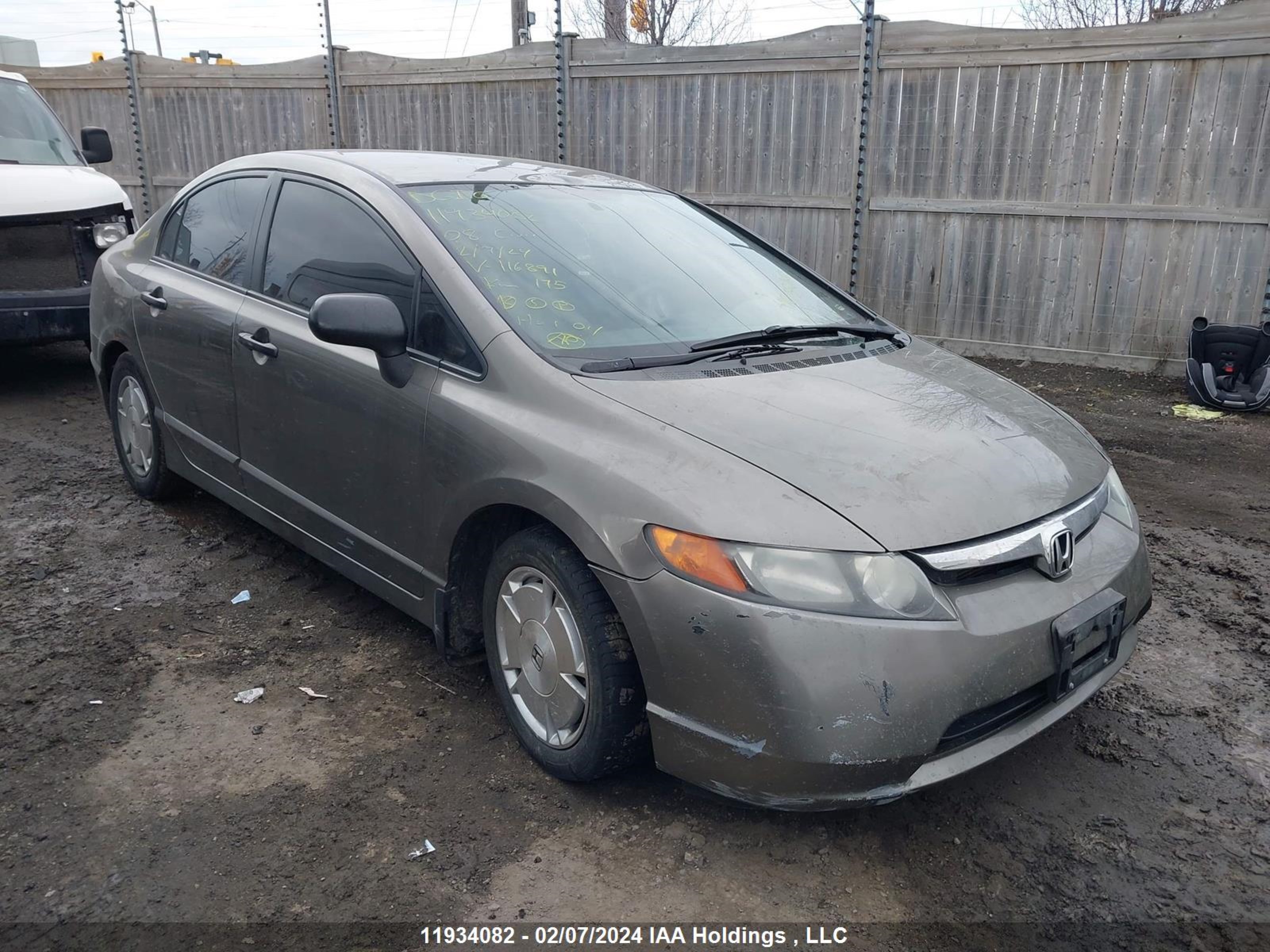 Photo 0 VIN: 2HGFA16438H116891 - HONDA CIVIC 