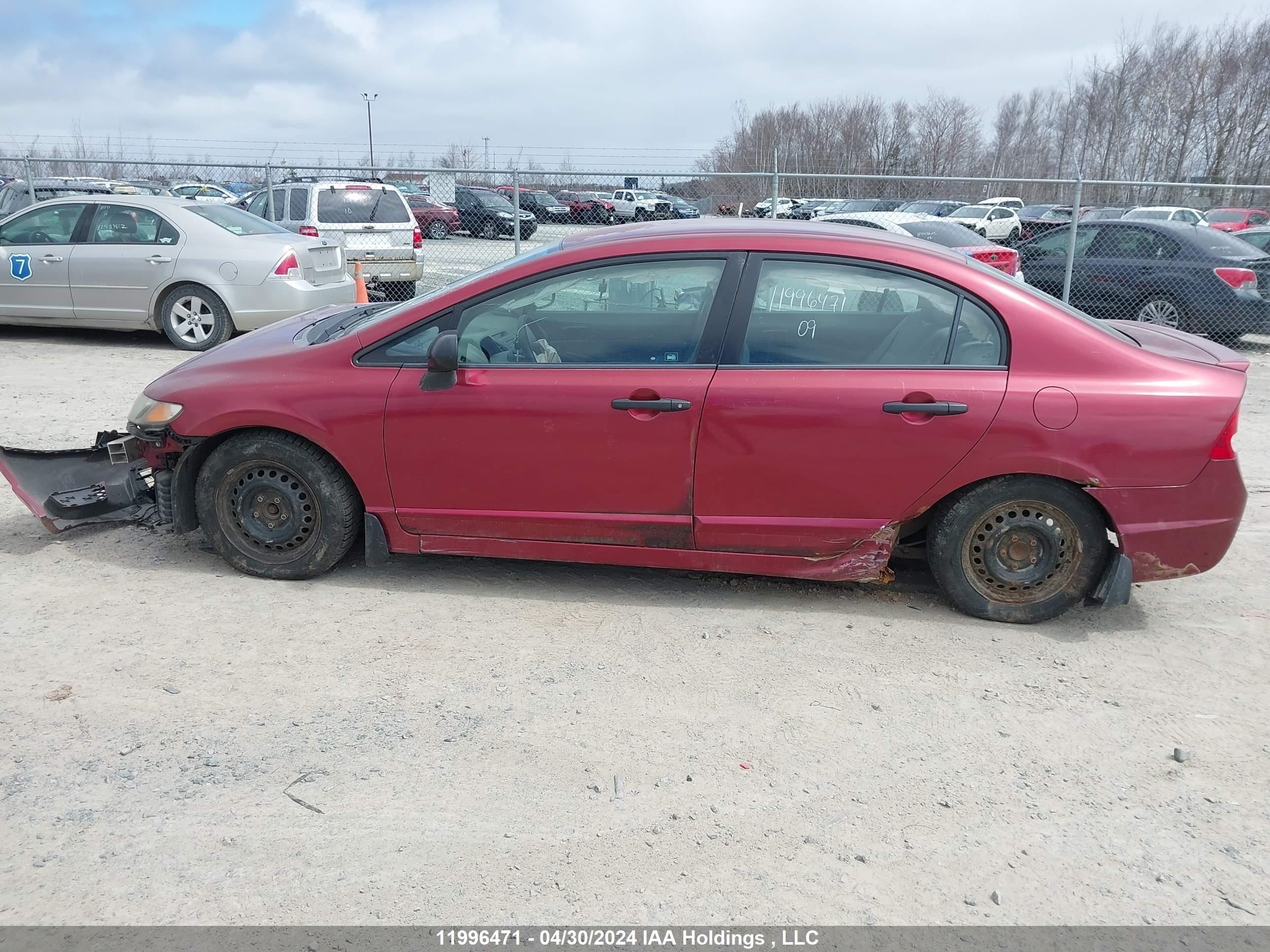 Photo 14 VIN: 2HGFA16439H001550 - HONDA CIVIC 