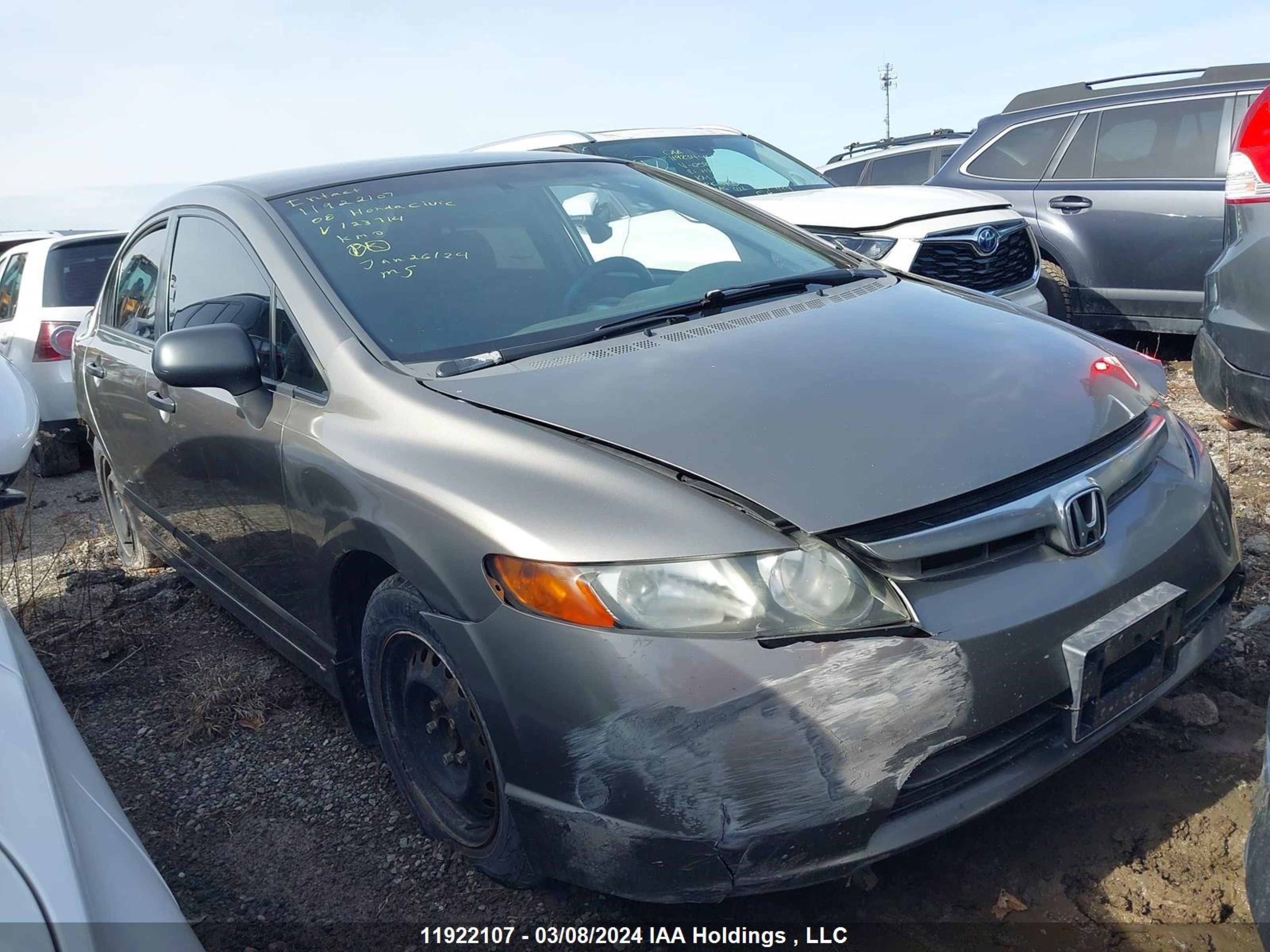 Photo 12 VIN: 2HGFA16458H123714 - HONDA CIVIC 