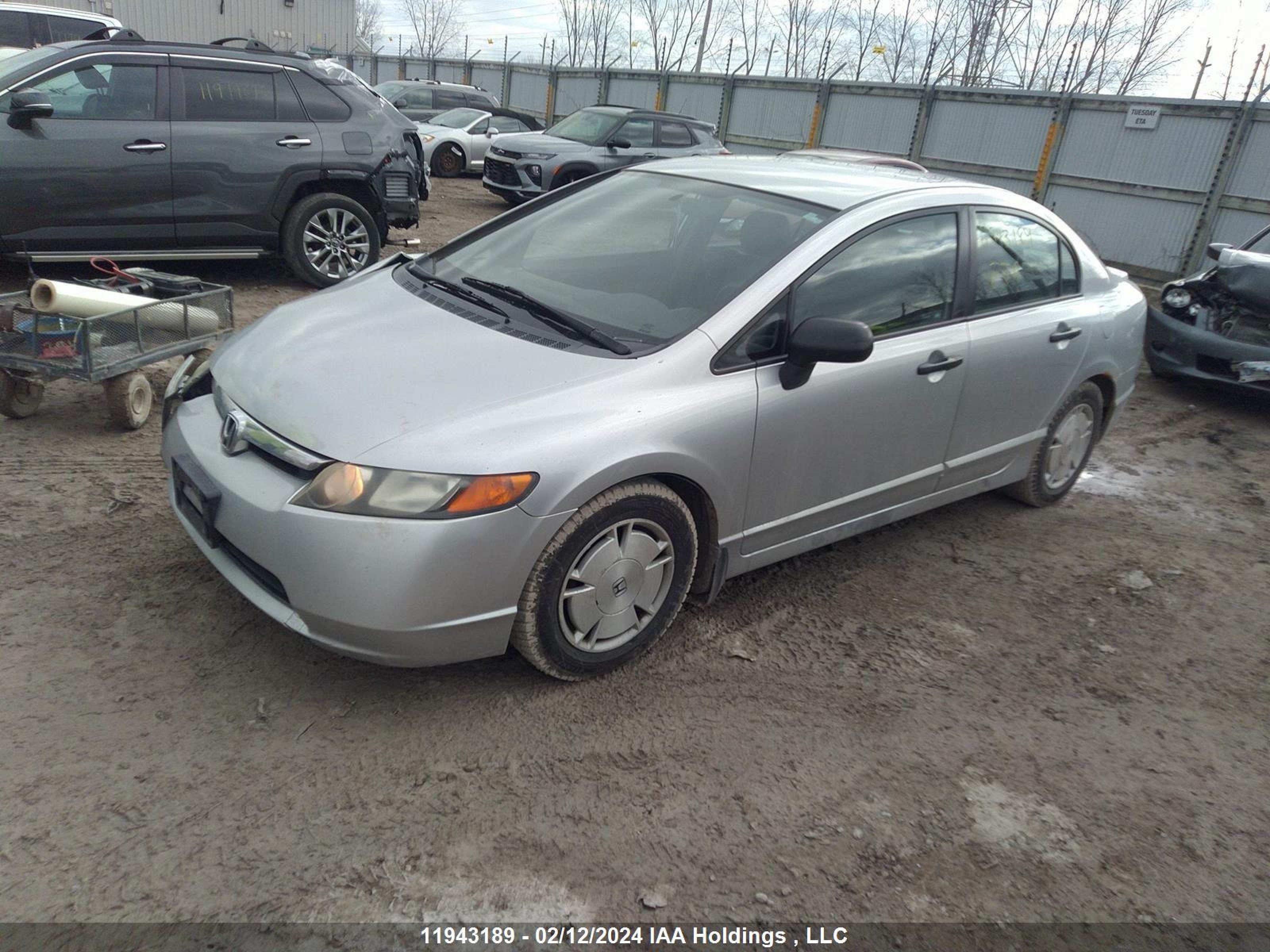 Photo 1 VIN: 2HGFA16468H101026 - HONDA CIVIC 