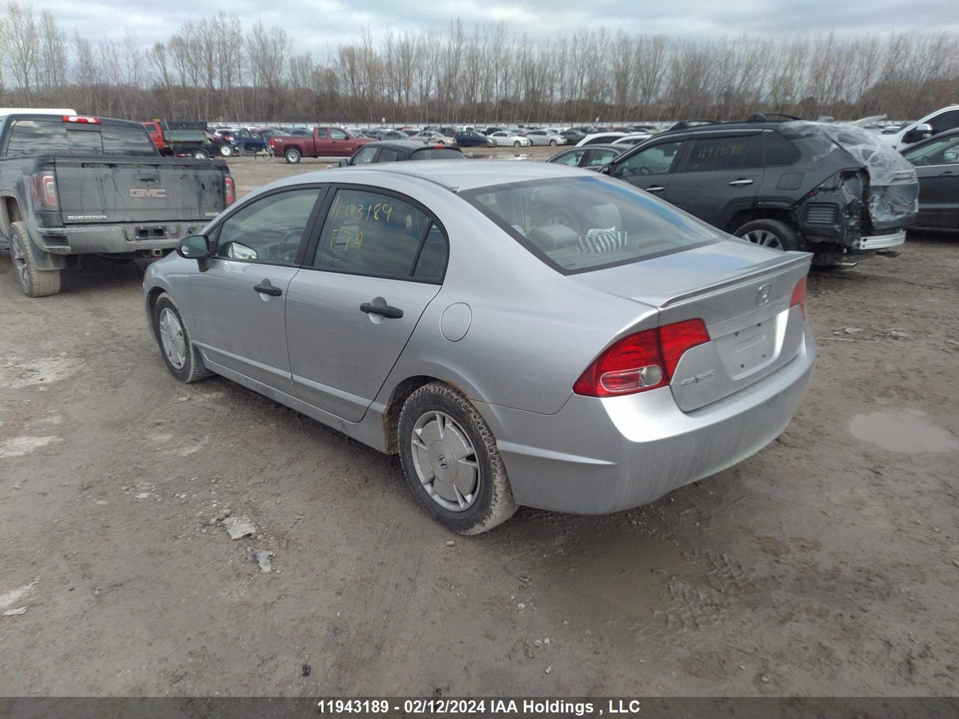 Photo 2 VIN: 2HGFA16468H101026 - HONDA CIVIC 