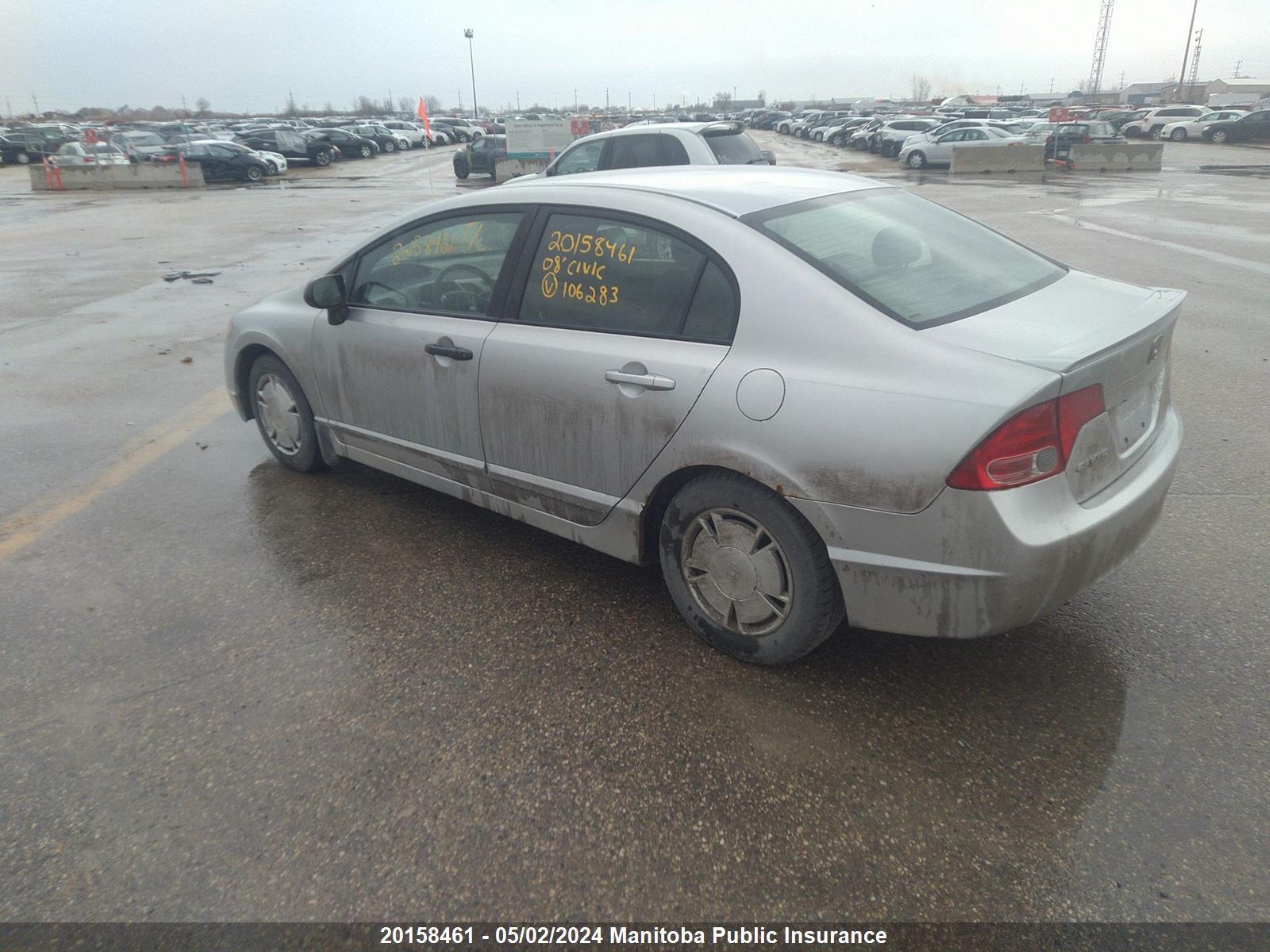 Photo 2 VIN: 2HGFA16478H106283 - HONDA CIVIC 