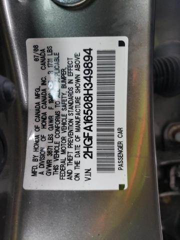 Photo 11 VIN: 2HGFA16508H349894 - HONDA CIVIC 