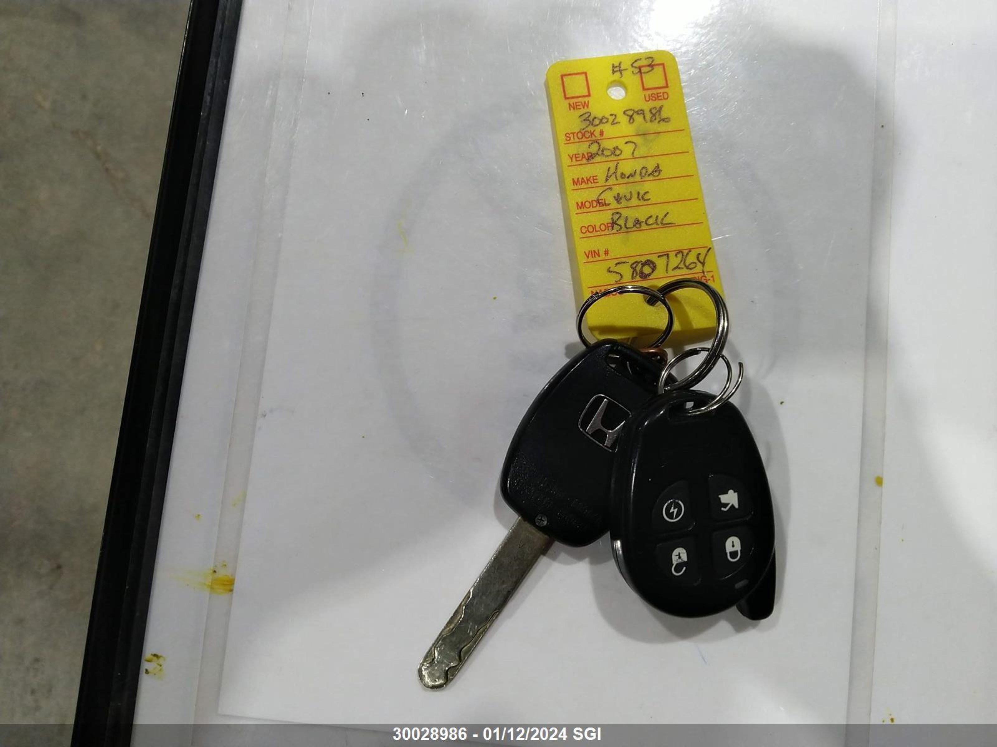 Photo 10 VIN: 2HGFA16517H027652 - HONDA CIVIC 