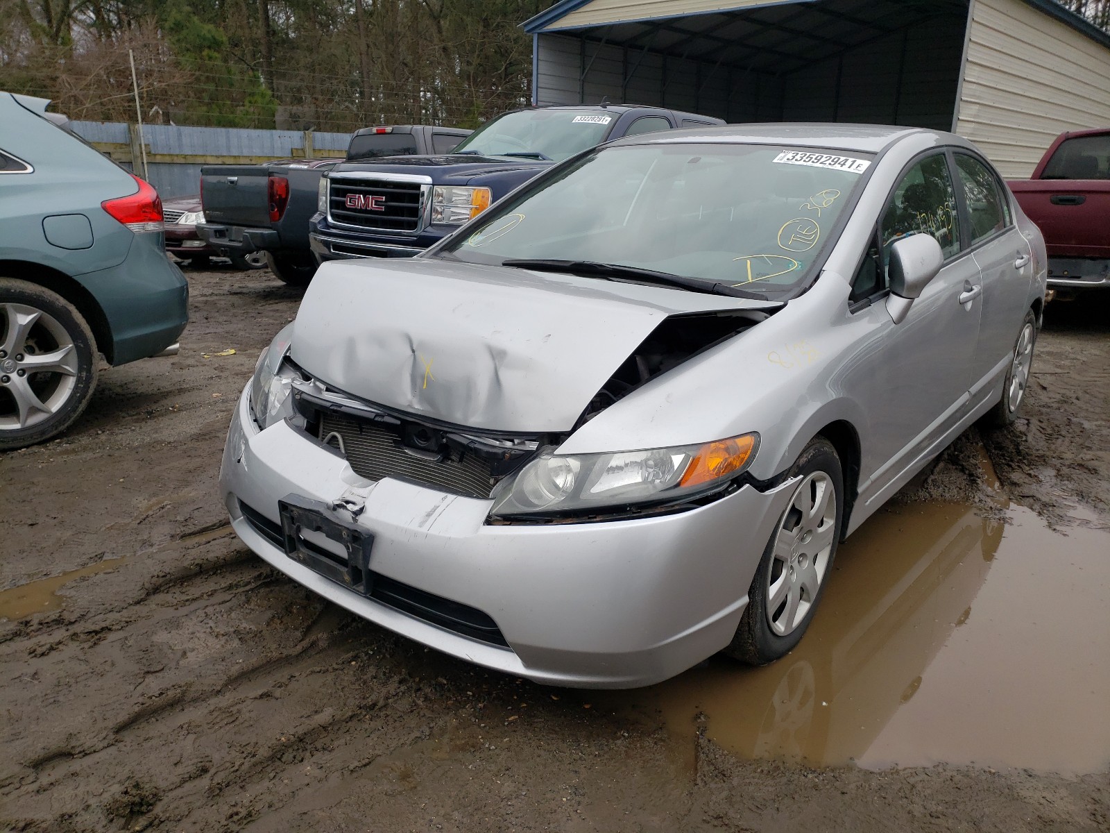 Photo 1 VIN: 2HGFA16528H301362 - HONDA CIVIC LX 