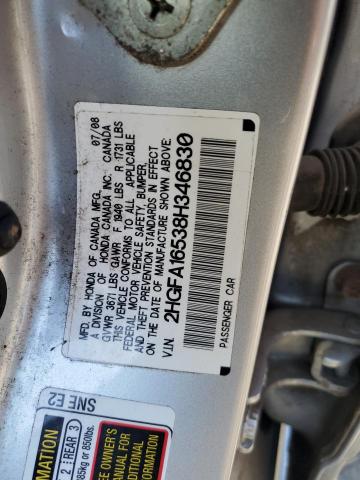 Photo 11 VIN: 2HGFA16538H346830 - HONDA CIVIC 