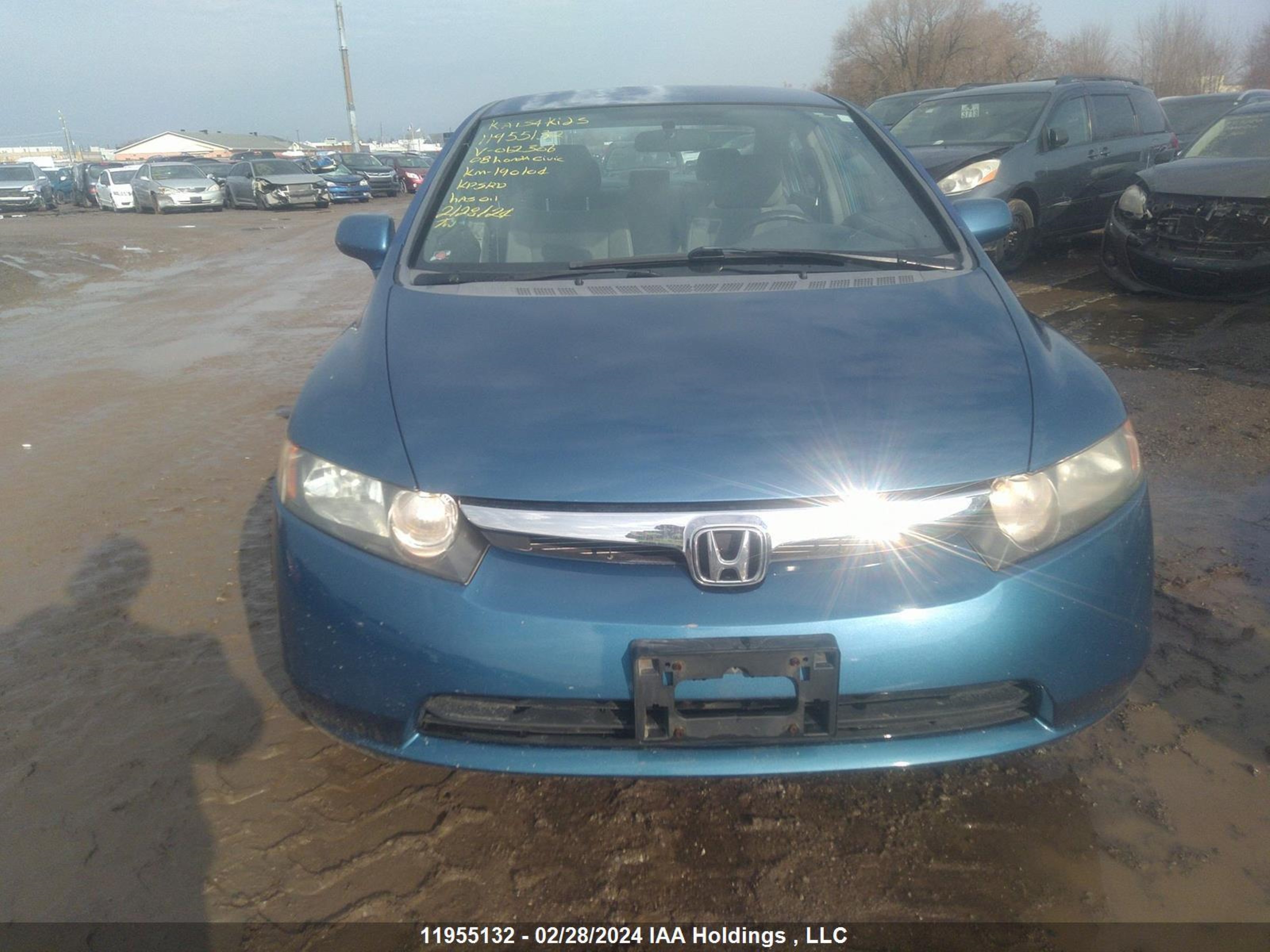 Photo 11 VIN: 2HGFA16548H012306 - HONDA CIVIC 