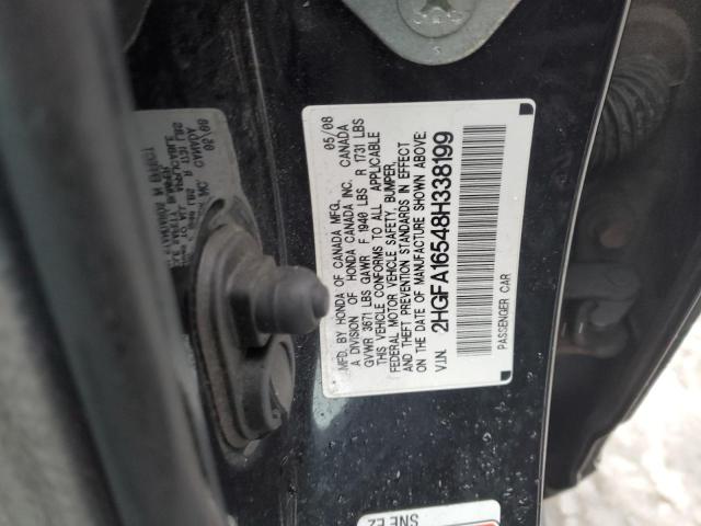 Photo 11 VIN: 2HGFA16548H338199 - HONDA CIVIC 