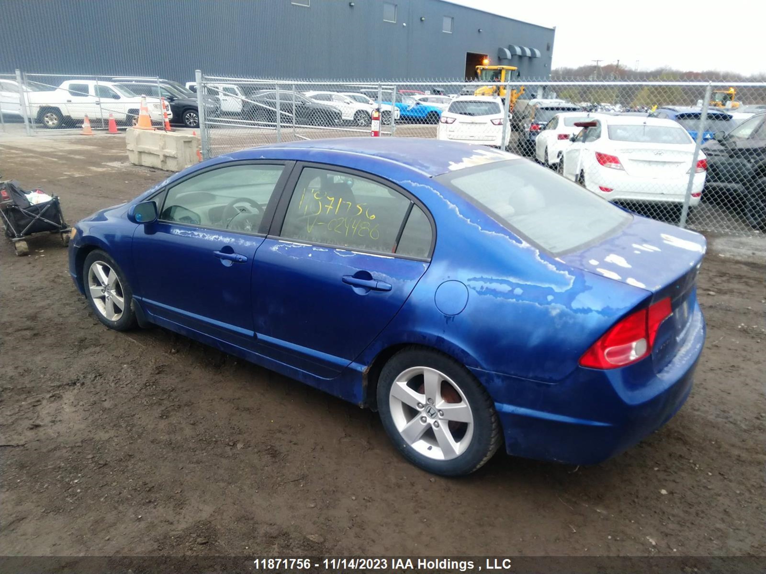 Photo 2 VIN: 2HGFA16567H024486 - HONDA CIVIC 