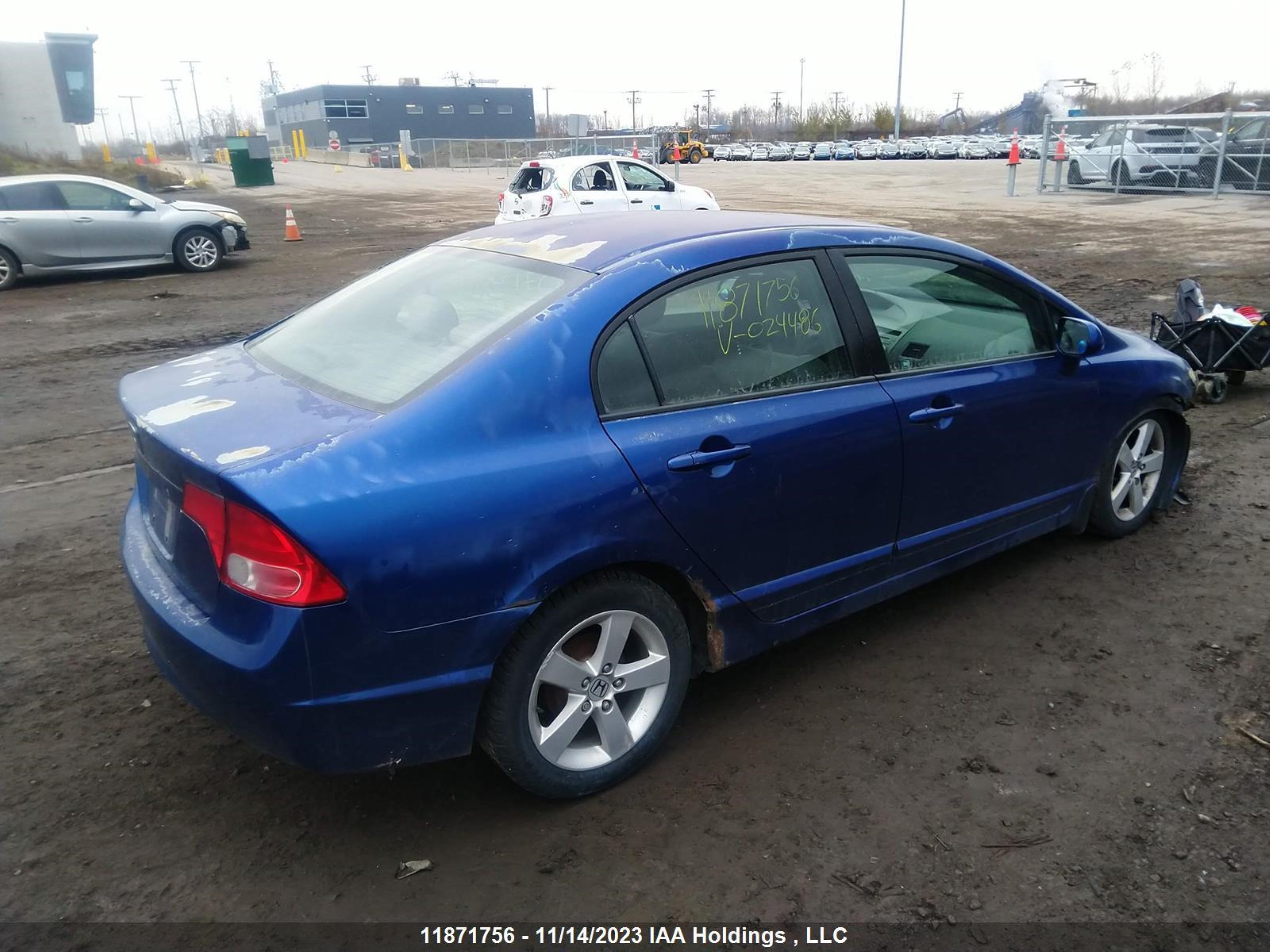 Photo 3 VIN: 2HGFA16567H024486 - HONDA CIVIC 