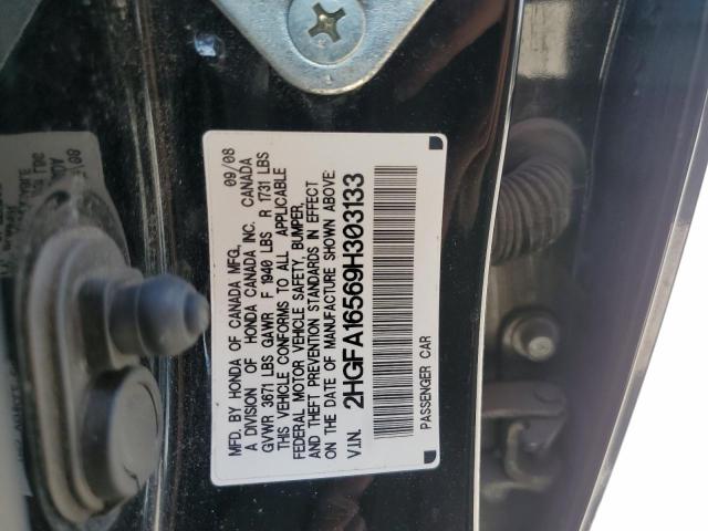 Photo 12 VIN: 2HGFA16569H303133 - HONDA CIVIC LX 