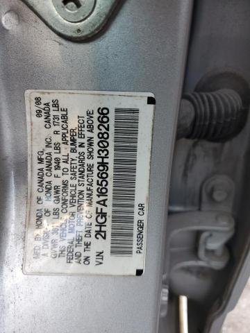 Photo 11 VIN: 2HGFA16569H308266 - HONDA CIVIC LX 