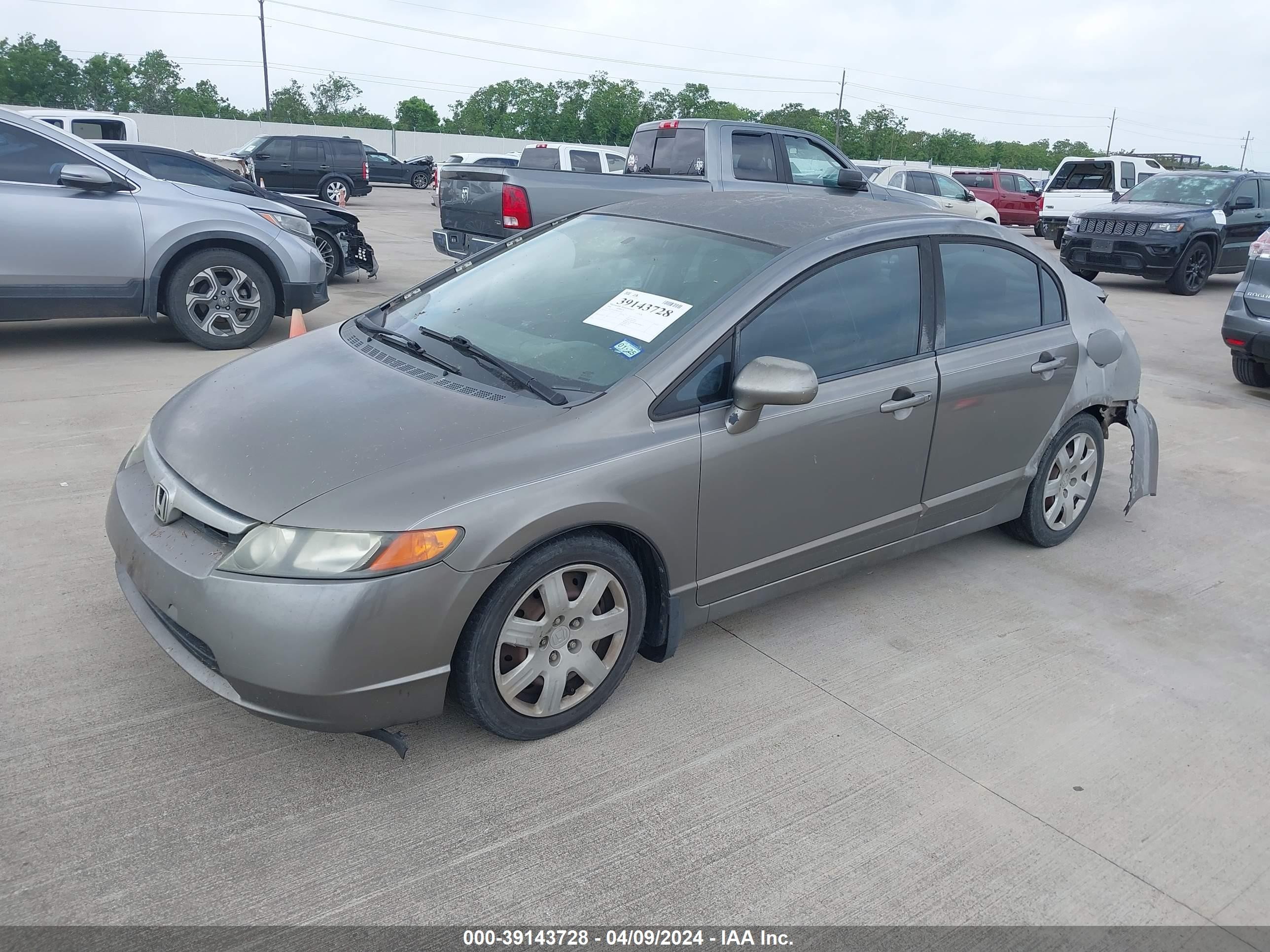 Photo 1 VIN: 2HGFA16578H345180 - HONDA CIVIC 