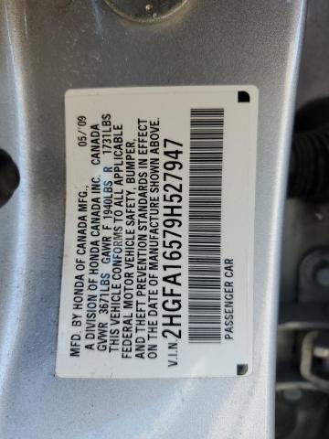 Photo 11 VIN: 2HGFA16579H527947 - HONDA CIVIC LX 