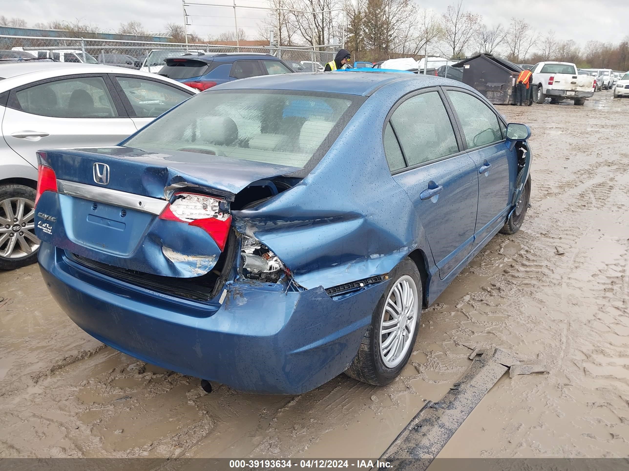 Photo 3 VIN: 2HGFA16599H544667 - HONDA CIVIC 