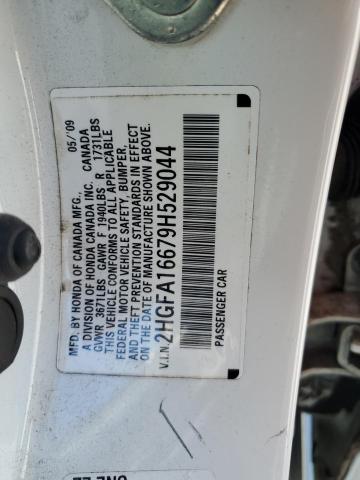 Photo 11 VIN: 2HGFA16679H529044 - HONDA CIVIC 