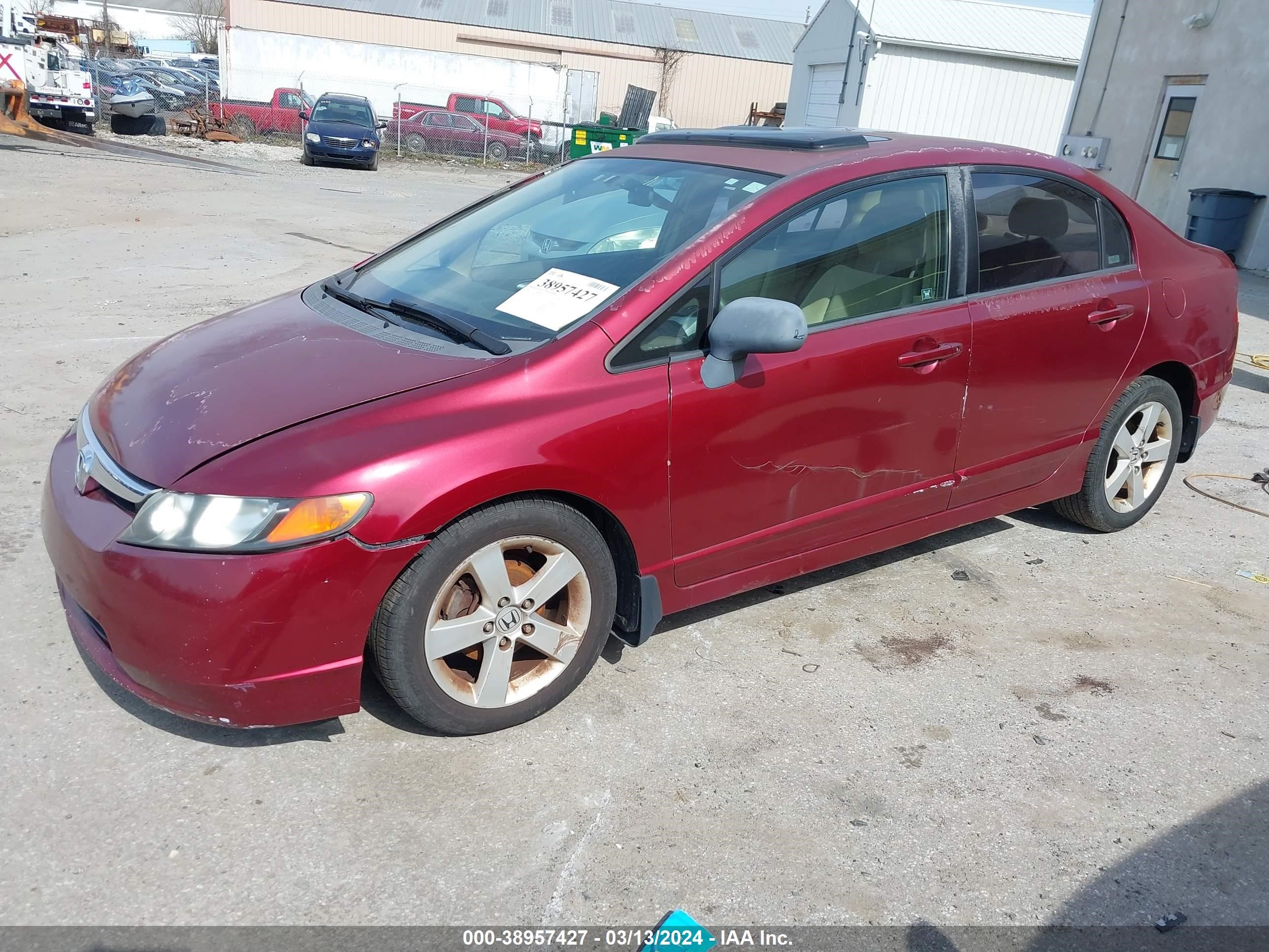 Photo 1 VIN: 2HGFA16807H508244 - HONDA CIVIC 