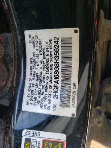 Photo 11 VIN: 2HGFA16808H356242 - HONDA CIVIC 