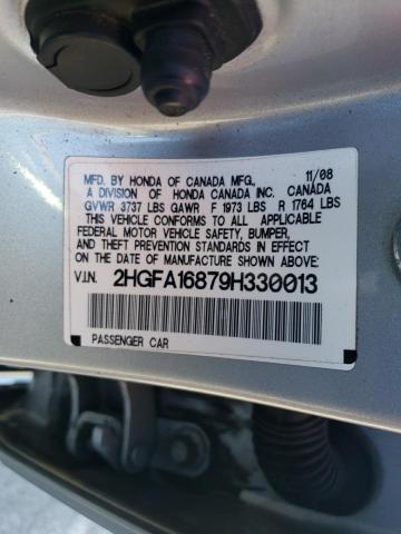 Photo 11 VIN: 2HGFA16879H330013 - HONDA CIVIC 