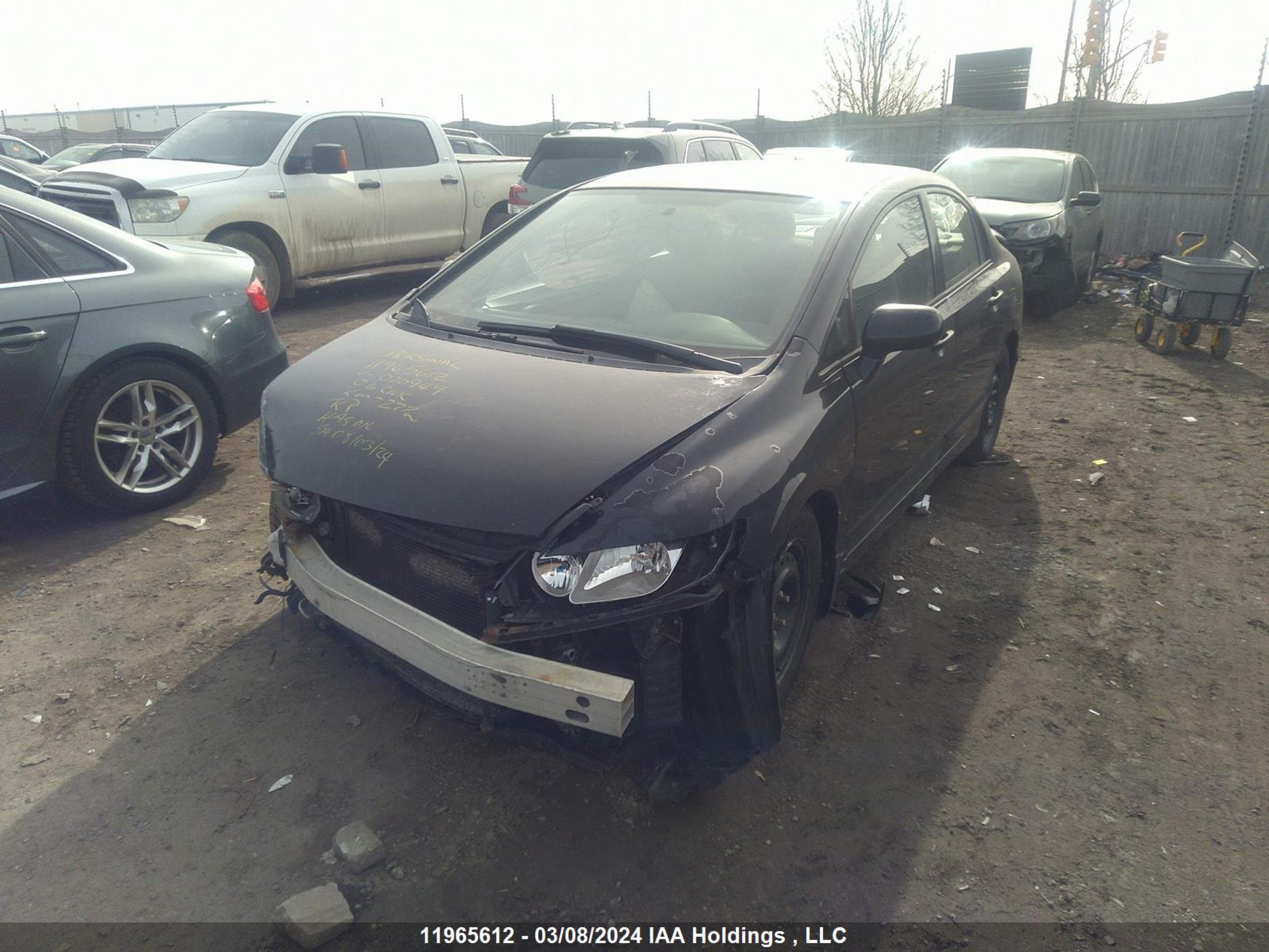 Photo 1 VIN: 2HGFA168X6H020949 - HONDA CIVIC 