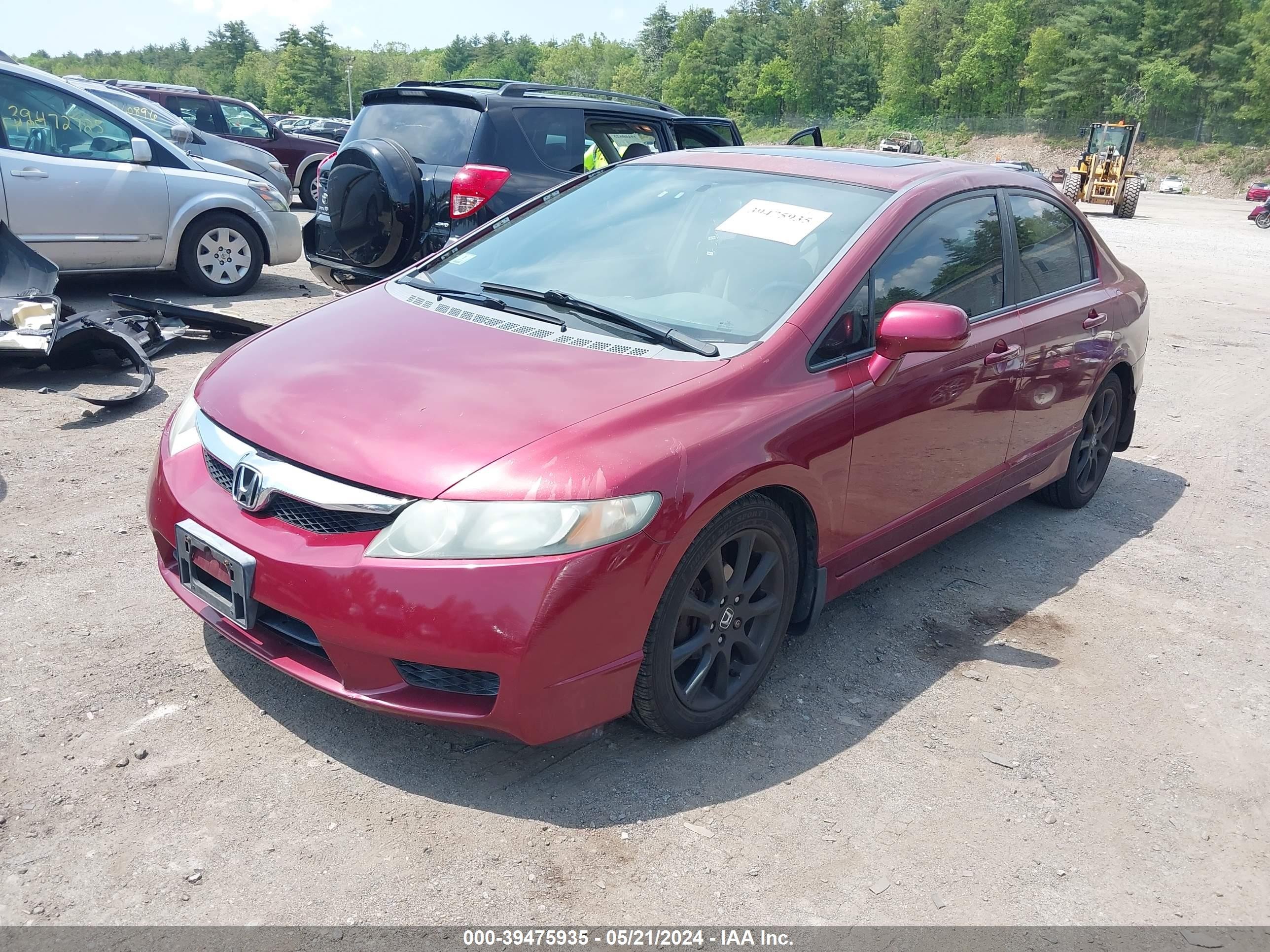 Photo 1 VIN: 2HGFA168X9H338607 - HONDA CIVIC 