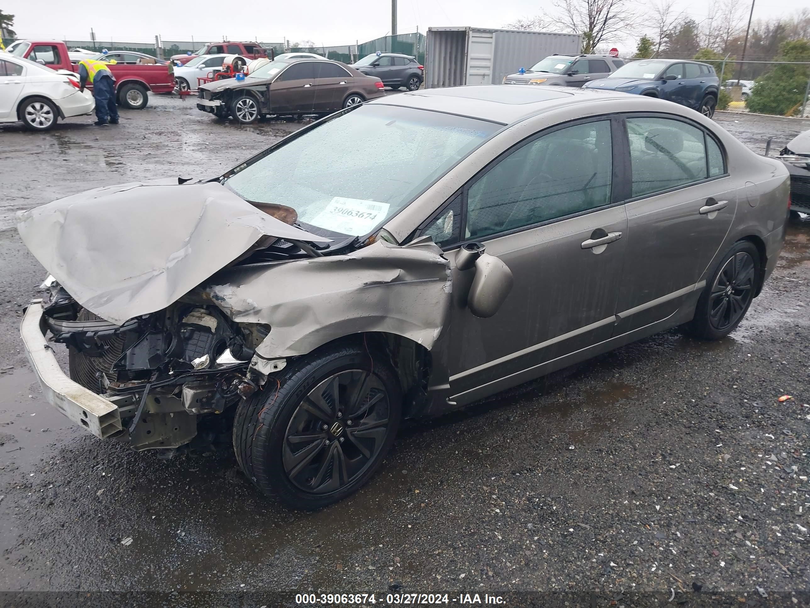 Photo 1 VIN: 2HGFA16928H321338 - HONDA CIVIC 