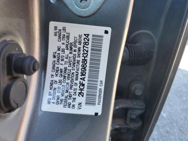 Photo 11 VIN: 2HGFA16988H327824 - HONDA CIVIC 