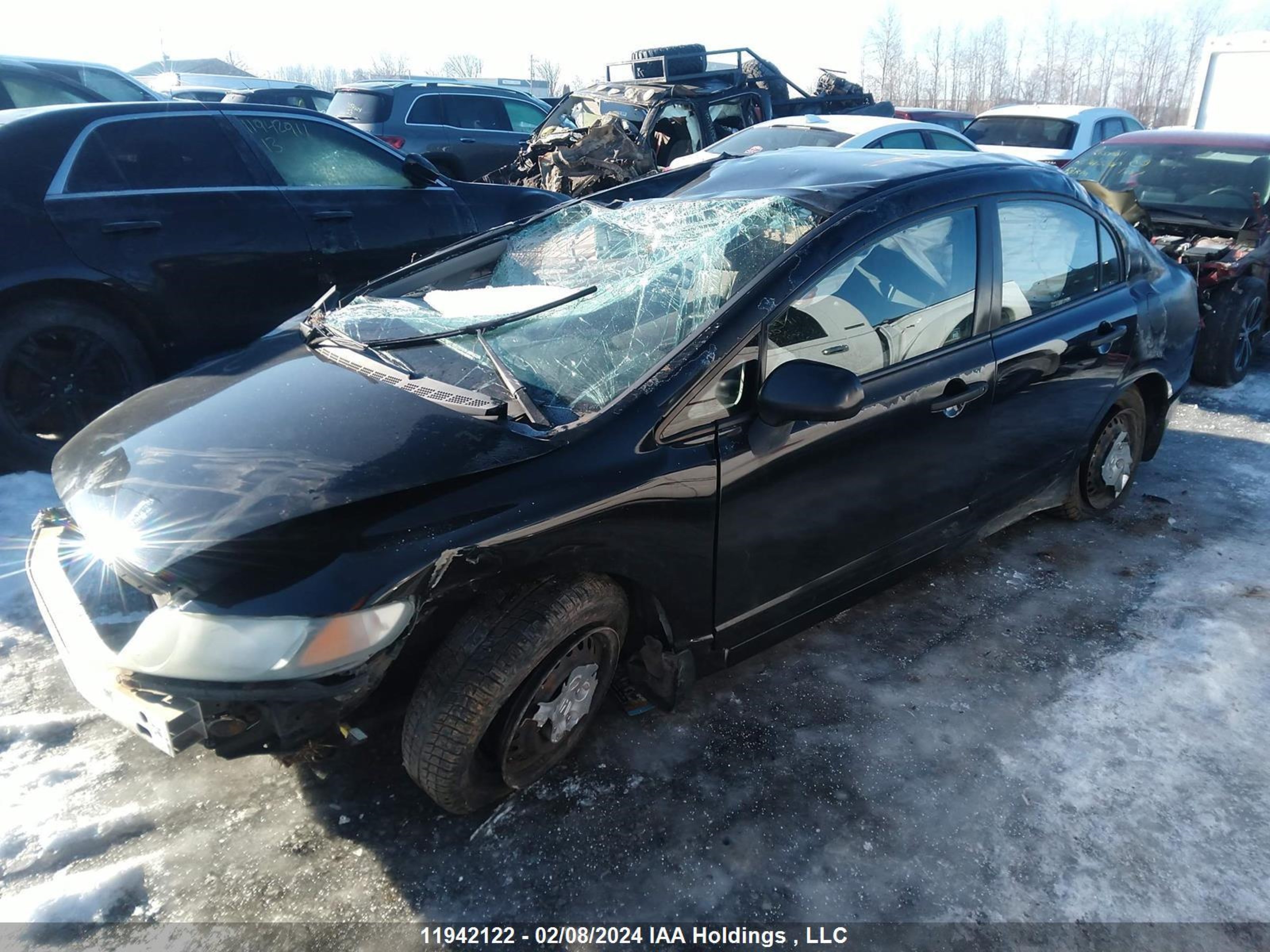 Photo 1 VIN: 2HGFA1E27AH001846 - HONDA CIVIC 