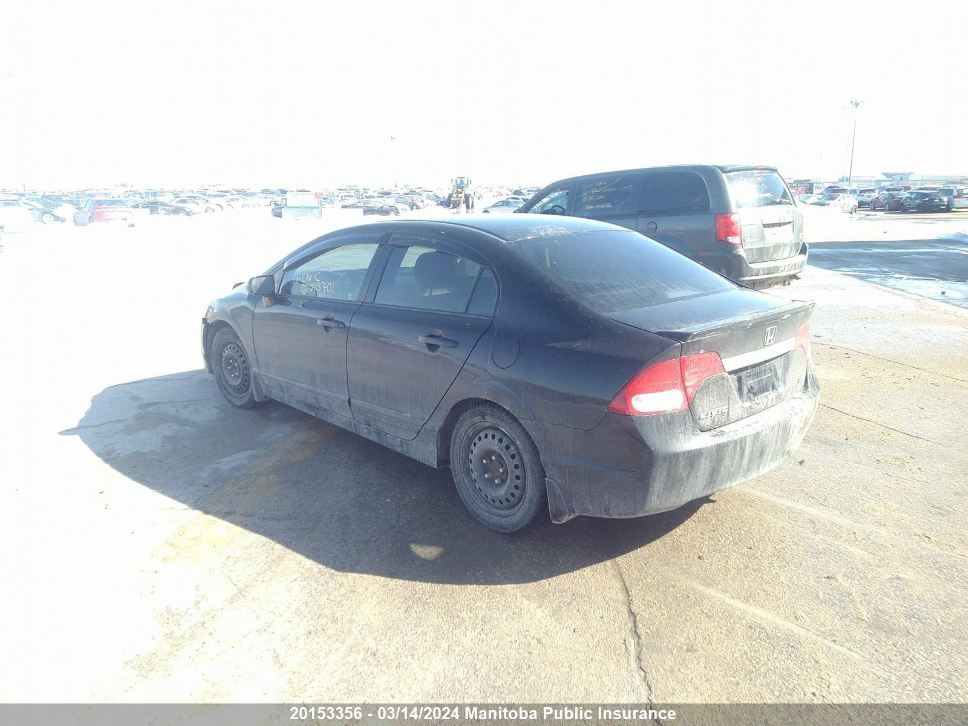 Photo 2 VIN: 2HGFA1E62BH013701 - HONDA CIVIC 