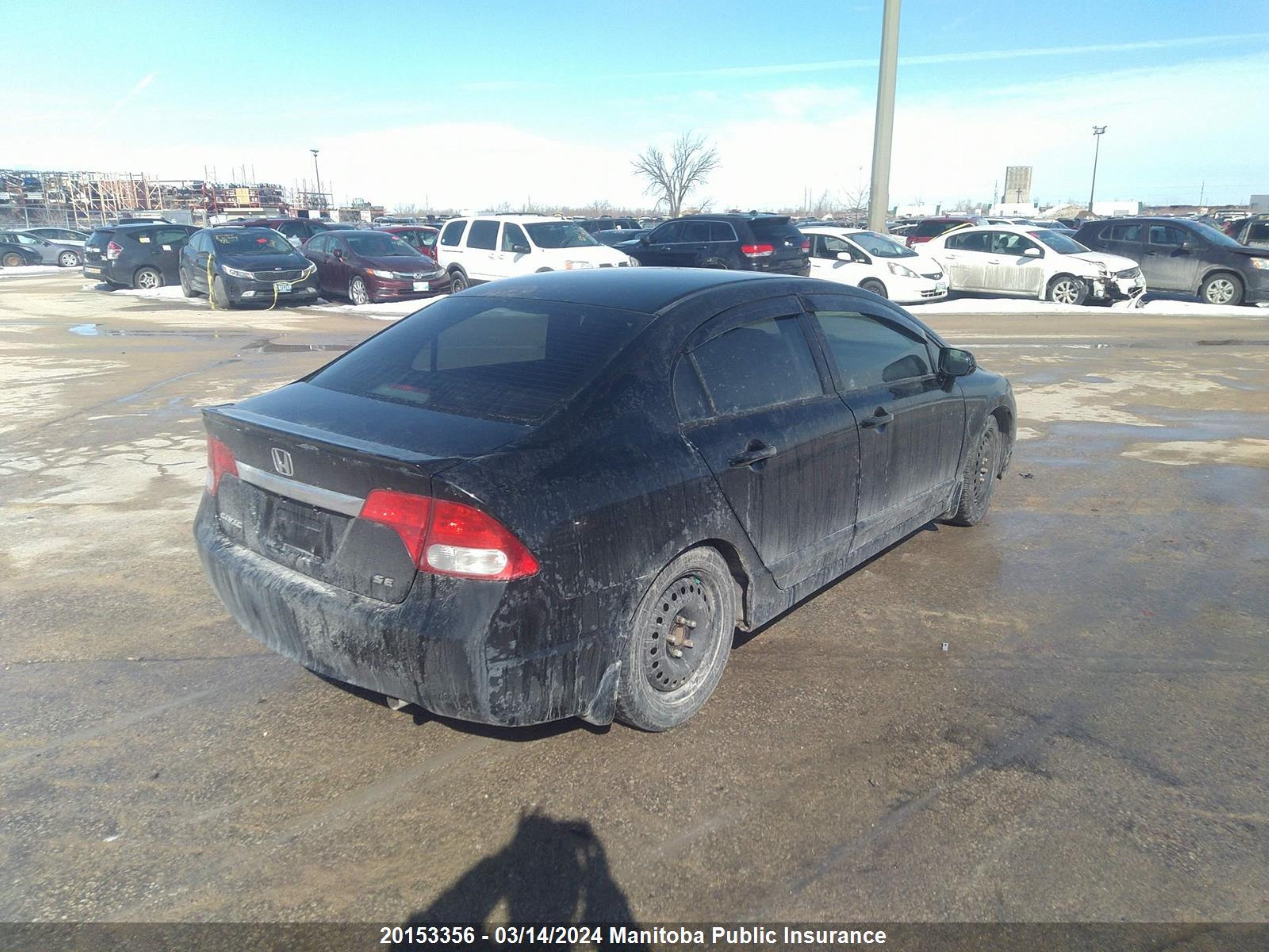 Photo 3 VIN: 2HGFA1E62BH013701 - HONDA CIVIC 