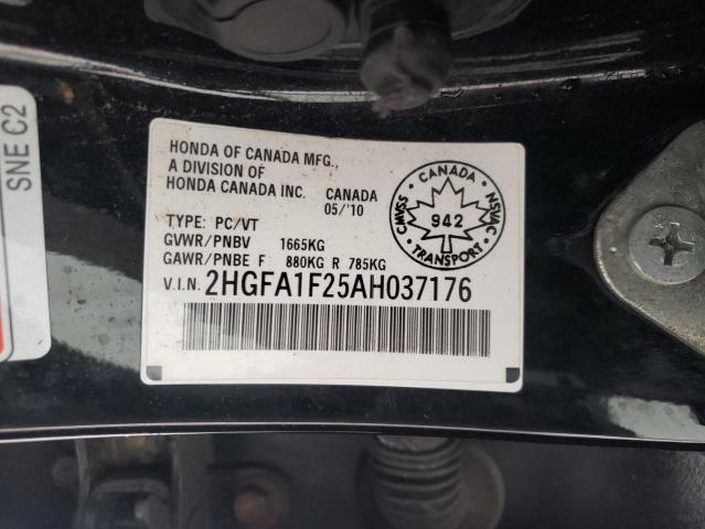 Photo 12 VIN: 2HGFA1F25AH037176 - HONDA CIVIC DX 