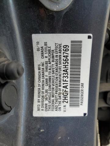 Photo 11 VIN: 2HGFA1F33AH564769 - HONDA CIVIC 