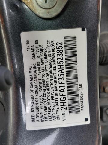 Photo 11 VIN: 2HGFA1F35AH523852 - HONDA CIVIC VP 