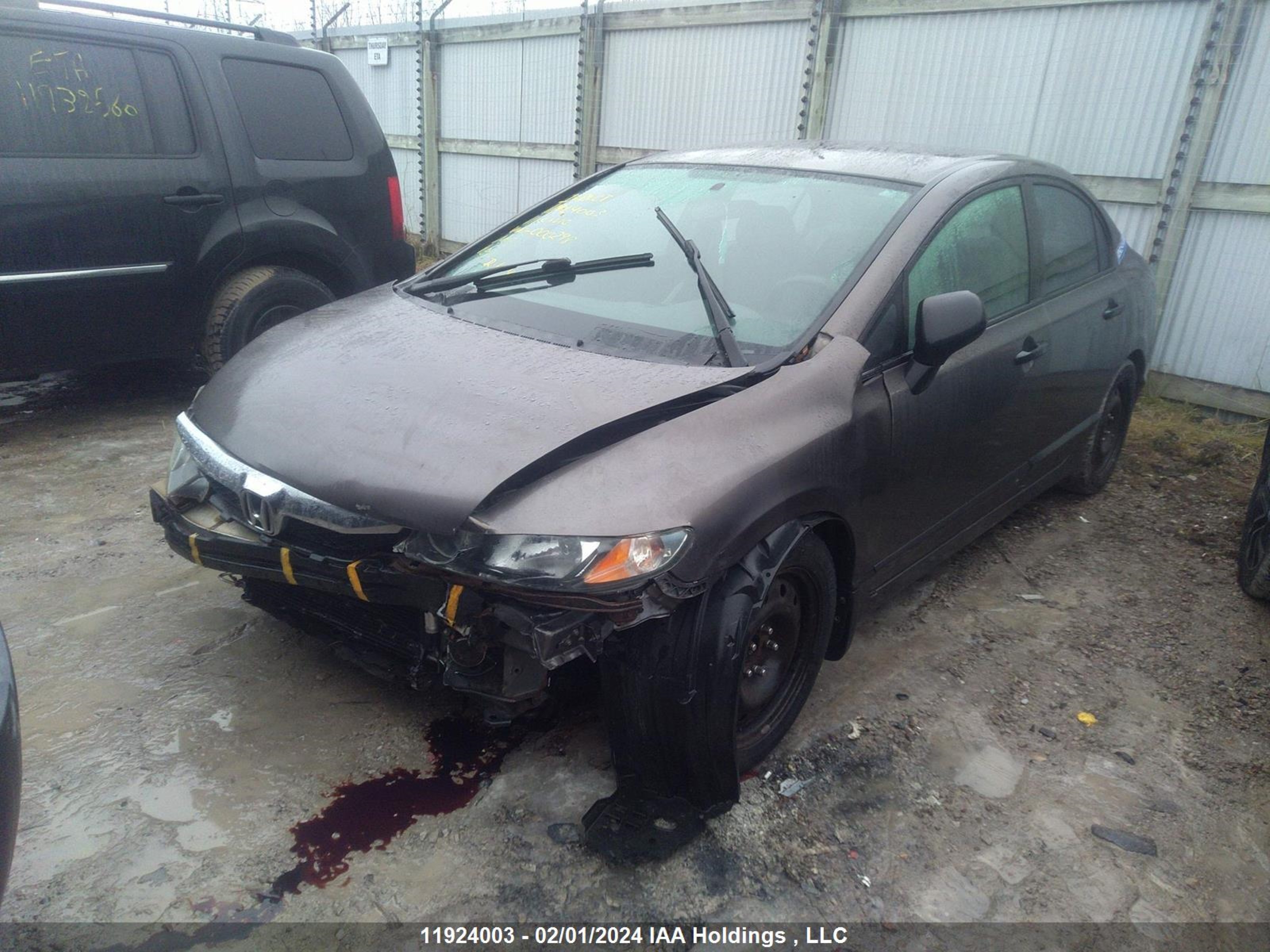 Photo 1 VIN: 2HGFA1F46BH000298 - HONDA CIVIC 