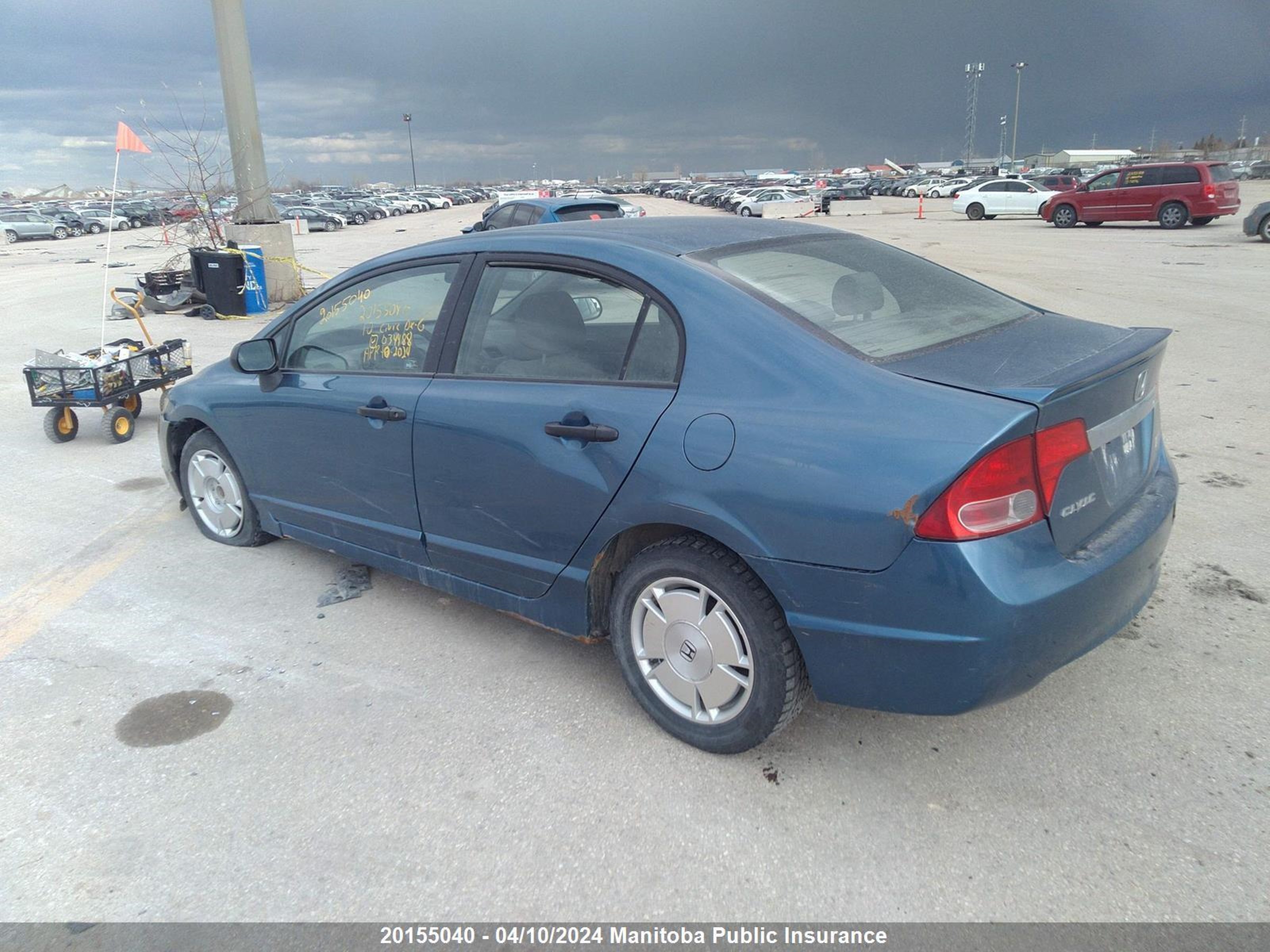 Photo 2 VIN: 2HGFA1F47AH034488 - HONDA CIVIC 