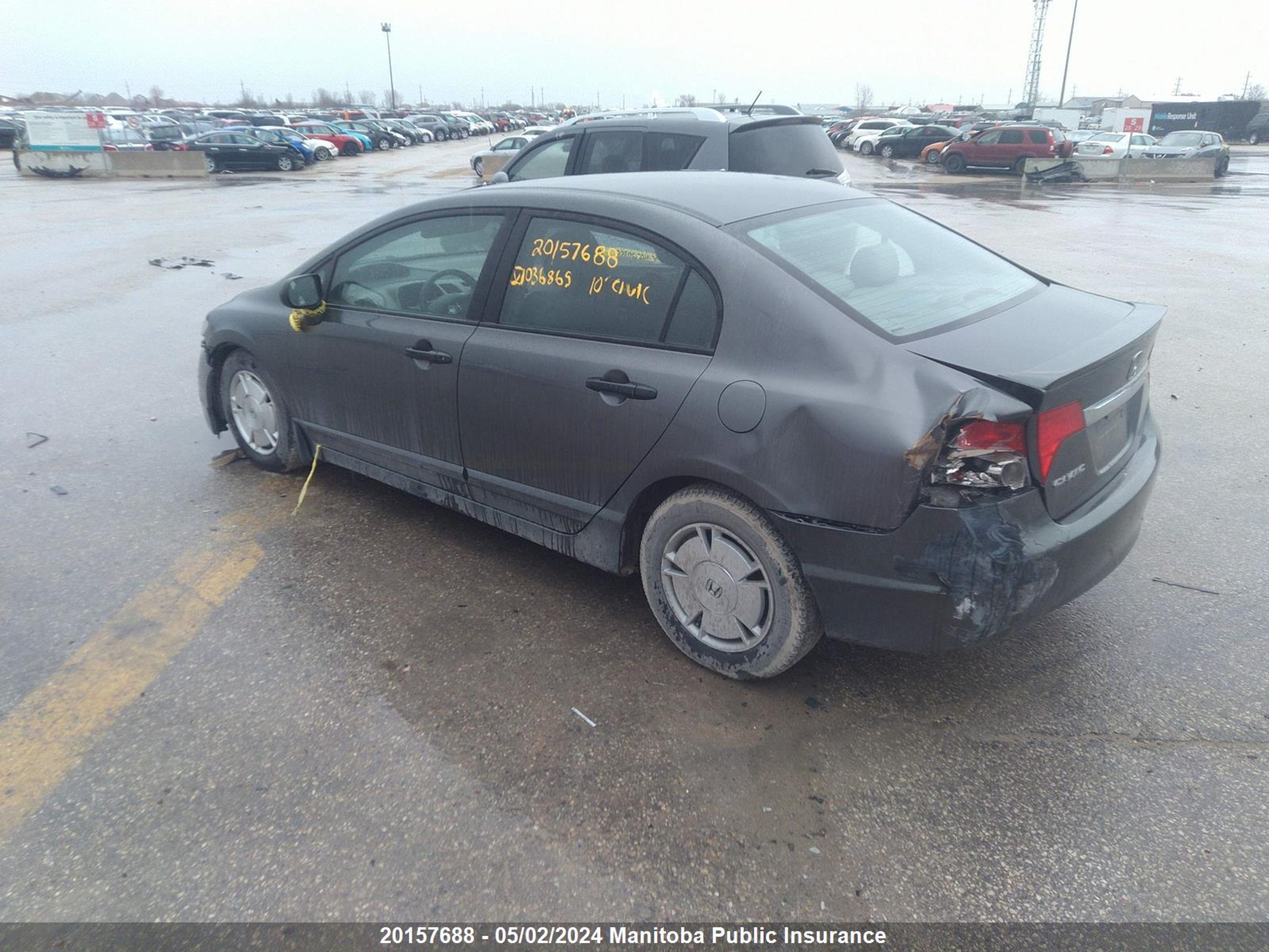 Photo 2 VIN: 2HGFA1F4XAH036865 - HONDA CIVIC 