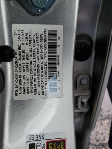 Photo 12 VIN: 2HGFA1F50BH303330 - HONDA CIVIC 