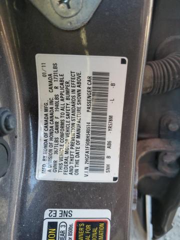 Photo 11 VIN: 2HGFA1F50BH540514 - HONDA CIVIC LX 