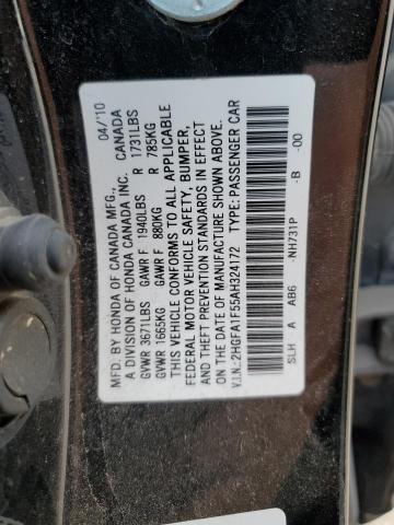 Photo 11 VIN: 2HGFA1F55AH324172 - HONDA CIVIC LX 