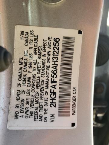 Photo 11 VIN: 2HGFA1F56AH312256 - HONDA CIVIC LX 