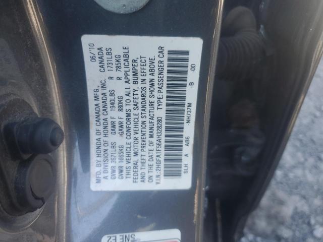 Photo 11 VIN: 2HGFA1F56AH328280 - HONDA CIVIC LX 