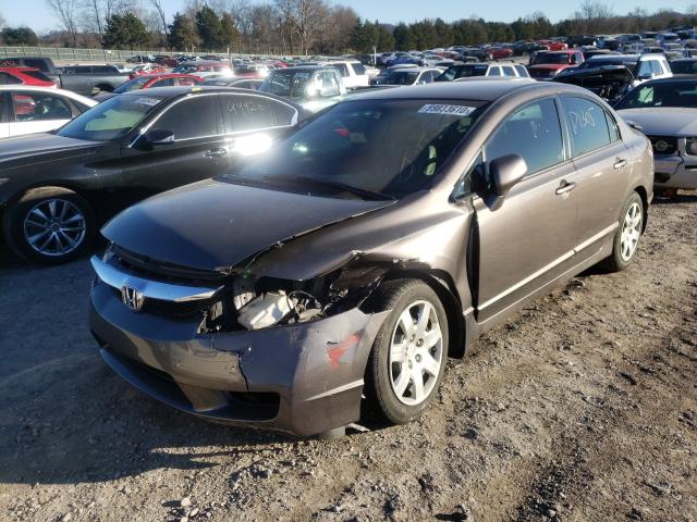 Photo 1 VIN: 2HGFA1F56BH505802 - HONDA CIVIC LX 