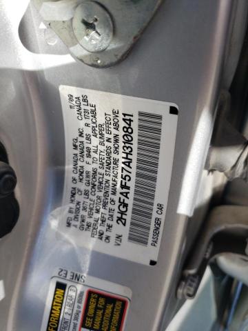 Photo 12 VIN: 2HGFA1F57AH310841 - HONDA CIVIC 