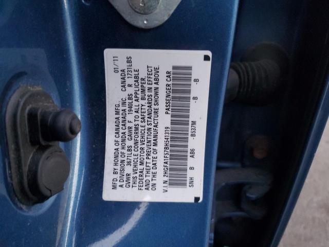 Photo 11 VIN: 2HGFA1F57BH541319 - HONDA CIVIC 