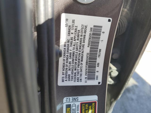 Photo 12 VIN: 2HGFA1F58BH534735 - HONDA CIVIC LX 