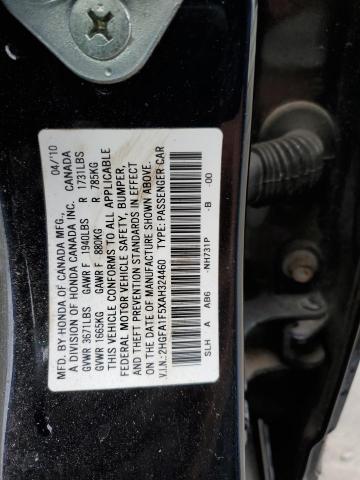 Photo 11 VIN: 2HGFA1F5XAH324460 - HONDA CIVIC LX 