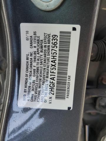 Photo 12 VIN: 2HGFA1F5XAH575639 - HONDA CIVIC 