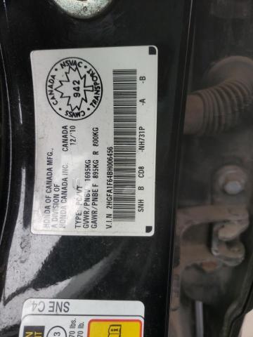 Photo 11 VIN: 2HGFA1F64BH006456 - HONDA CIVIC 