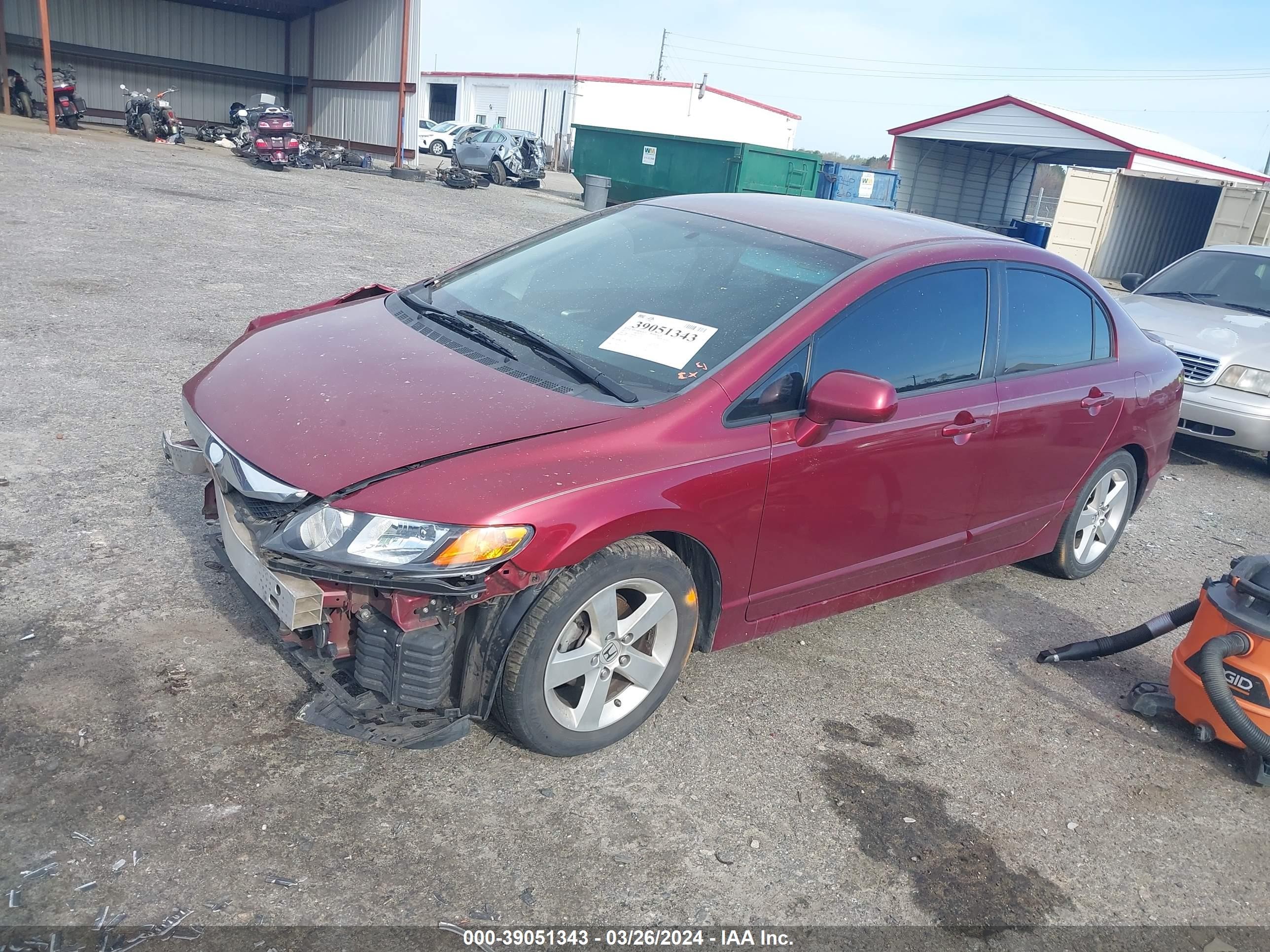 Photo 1 VIN: 2HGFA1F65BH511079 - HONDA CIVIC 